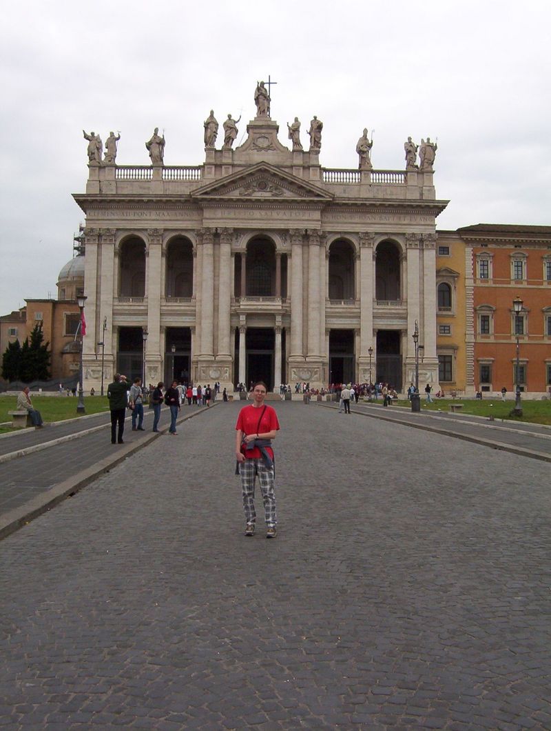 Lateranska bazilika - sidelny kostol Rimskeho biskupa - papeza